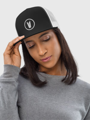 5-Panel Cap - Circle V (Black)