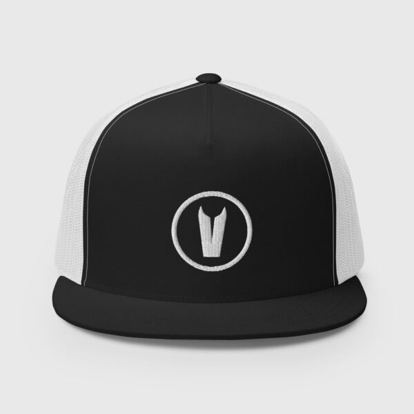 5-Panel Cap - Circle V (Black)