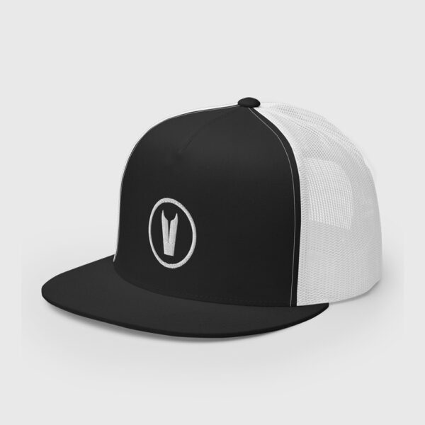 5-Panel Cap - Circle V (Black)