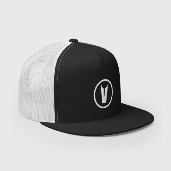 5-Panel Cap - Circle V (Black)