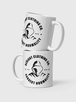 Coffee Mug - Devious Monk (White)