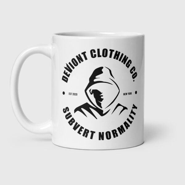 Coffee Mug - Devious Monk (White)