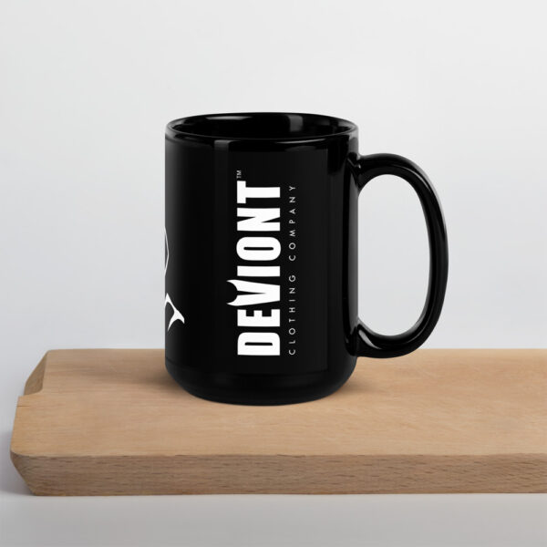 Coffee Mug - Devious Monk (Black)