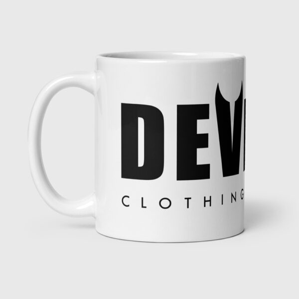 Deviont Coffee Mug - Moniker (White)