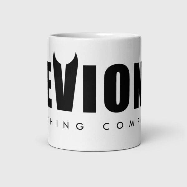 Deviont Coffee Mug - Moniker (White)