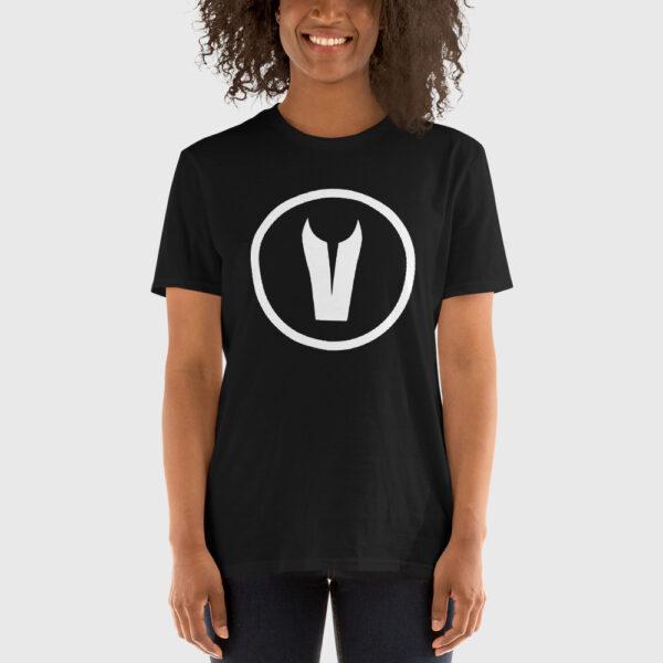 Tee - Monogram - Circle V (Black)