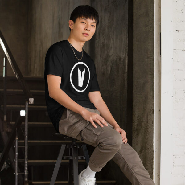 Tee - Monogram - Circle V (Black)