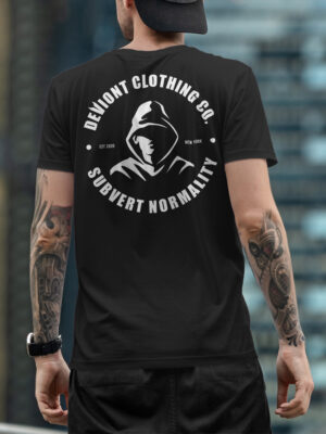 Tee - Devious Monk (Black)