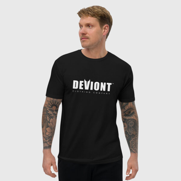 Tee - Deviont Monogram - Moniker (Black)