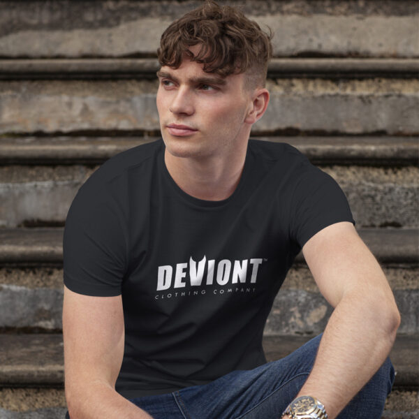 Tee - Deviont Monogram - Moniker (Black)