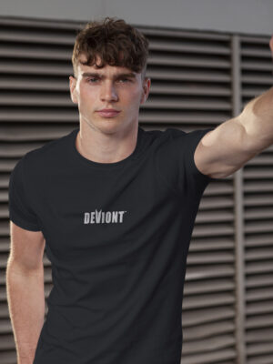 Tee - Monogram Embroidered (Black)