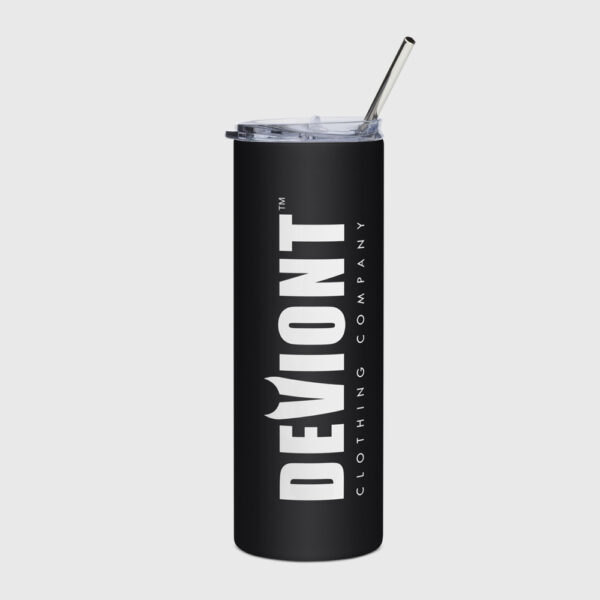 Stainless Steel Tumbler - Moniker (Black)
