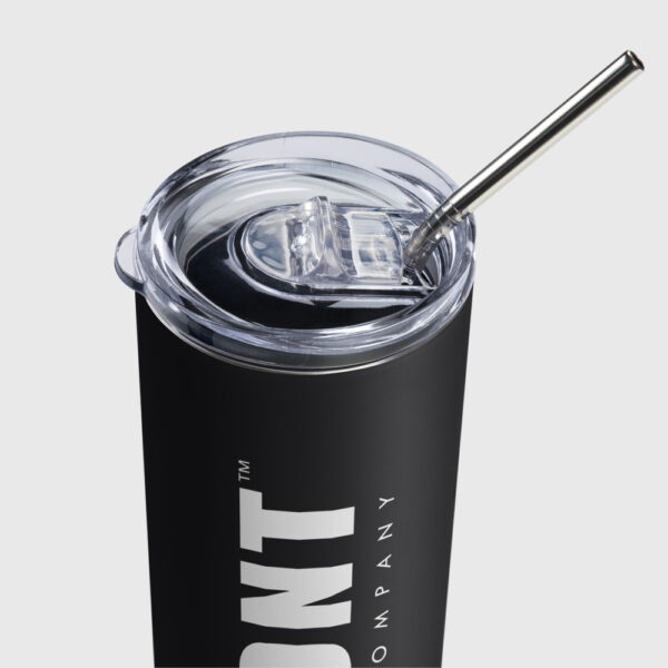 Stainless Steel Tumbler - Moniker (Black)