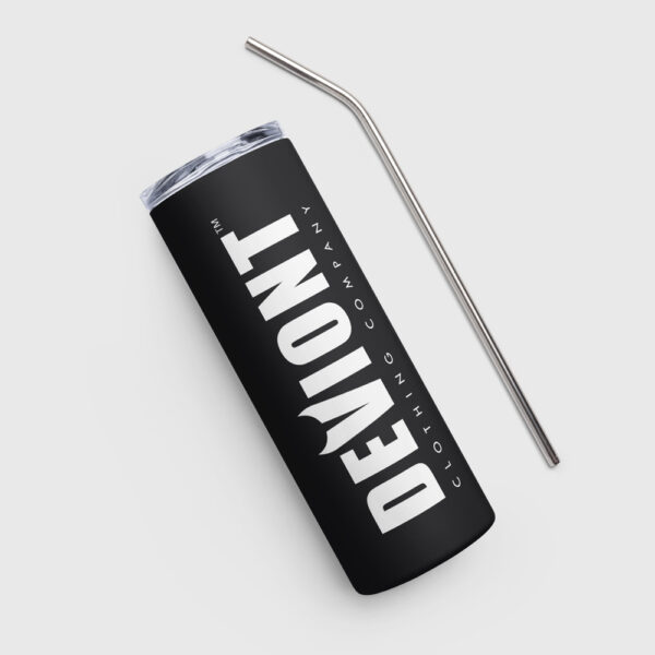 Stainless Steel Tumbler - Moniker (Black)