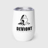 Wine Tumbler - Devious Monk (White)